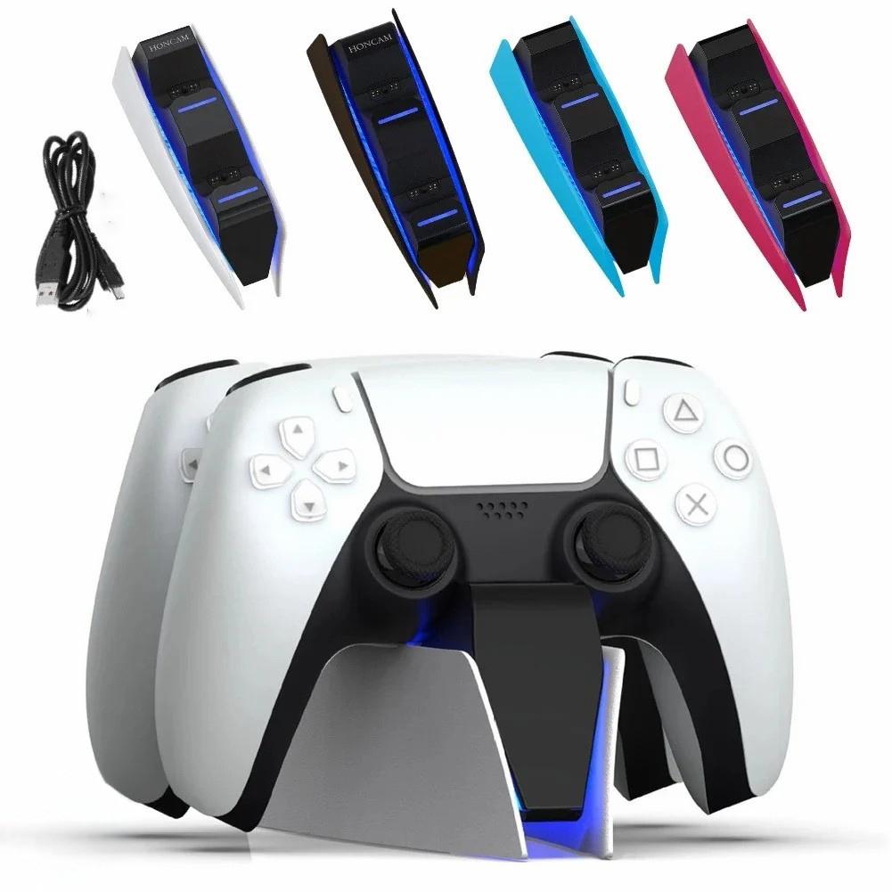 Doppelladestation für PS5 DualSense Controller