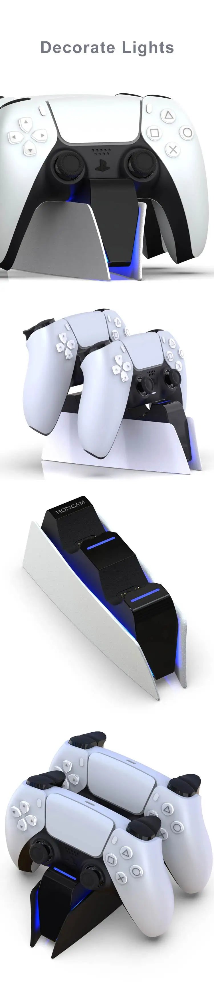 Doppelladestation für PS5 DualSense Controller