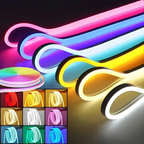 RGB LED neon strips – flexible, waterproof, and intelligently controllable