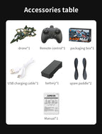 RC Flugzeug mit Fernbedienung und LED Beleuchtung, wiederaufladbares Kampfjet Spielzeug mit Ein Tasten Start und Landung, Stunt Flugzeug für Kinder und Anfänger Indoor Outdoor