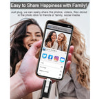 4-in-1 USB flash drive for iPhone, iPad, Android and PC – USB 3.0 metal pen drive 32–256 GB external storage