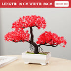 Kunstpflanze Bonsai im Topf – Pflegeleichte Zimmerdeko