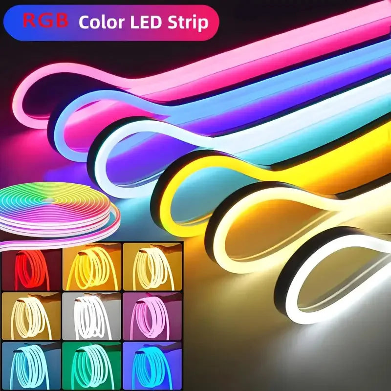 RGB-LED-Neonstreifen – Flexibel, wasserdicht und intelligent steuerbar
