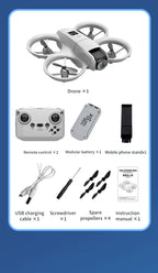 H135 Mini-Drone – Faltbarer 4K Dual-Kamera FPV Quadcopter mit WIFI, Höhenhaltung & 180° elektrischer Kamerasteuerung