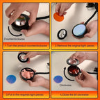 Sunset Projector Lamp – LED Sunset Light with 7 Colors, 360 Degree Rotation and USB – Perfect Decorative and Photo Lamp for Home