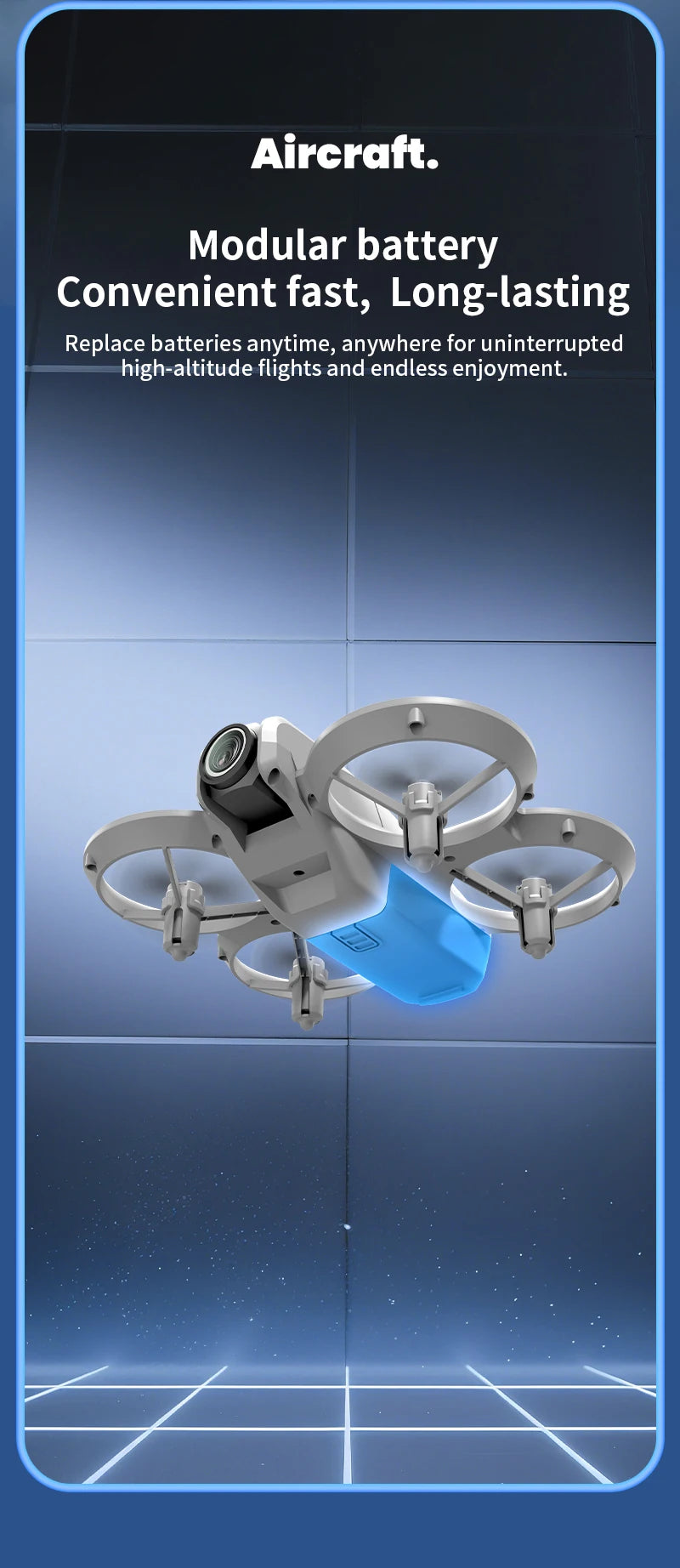 H135 Mini-Drone – Faltbarer 4K Dual-Kamera FPV Quadcopter mit WIFI, Höhenhaltung & 180° elektrischer Kamerasteuerung