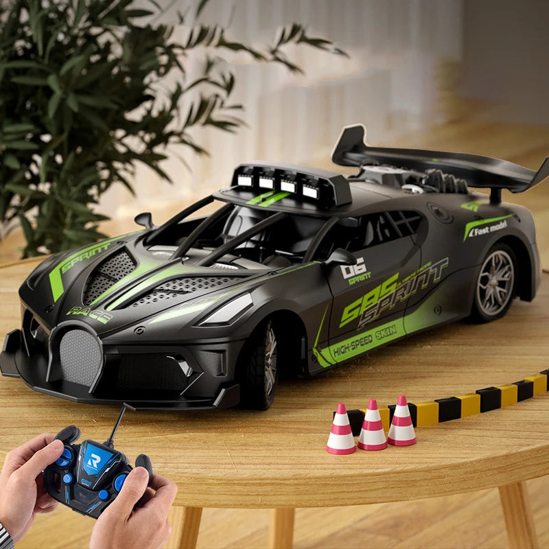 RC Drift Racing Car – High-Speed ​​4-Channel Sports Car with Remote Control, Battery and Drift Function 