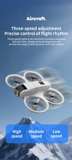 H135 Mini-Drone – Faltbarer 4K Dual-Kamera FPV Quadcopter mit WIFI, Höhenhaltung & 180° elektrischer Kamerasteuerung