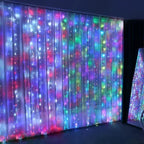USB LED Curtain Lights – 3m / 6m Window String Lights with Remote Control, 8 Modes and up to 600 LEDs