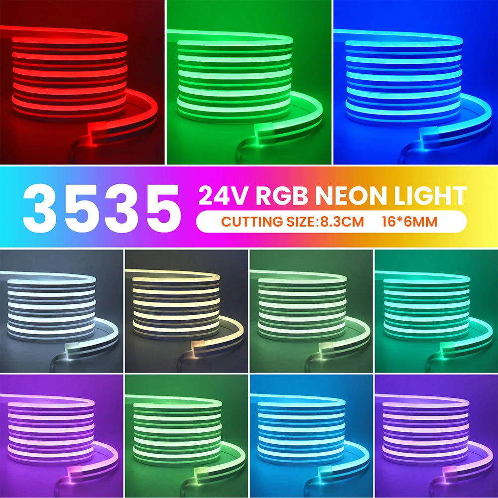 RGB-LED-Neonstreifen – Flexibel, wasserdicht und intelligent steuerbar