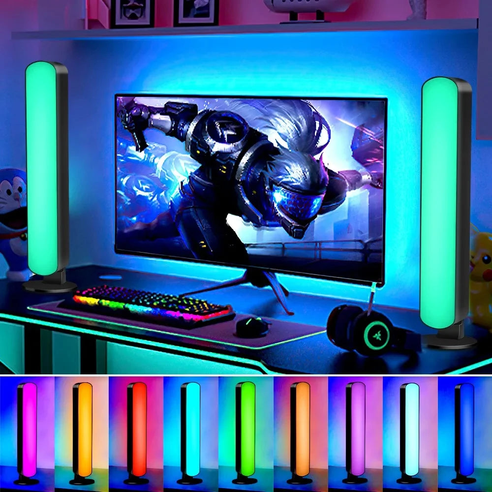 🎶 Smart RGB Symphony Licht – Musikgesteuerte LED-Atmosphärenlampe mit App-Steuerung für Gaming, TV & Desktop